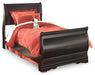 Huey Vineyard Full Sleigh Bed with Mirrored Dresser Factory Furniture Mattress & More - Online or In-Store at our Phillipsburg Location Serving Dayton, Eaton, and Greenville. Shop Now.