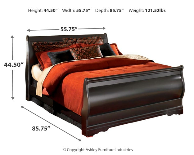 Huey Vineyard Full Sleigh Bed with Mirrored Dresser Factory Furniture Mattress & More - Online or In-Store at our Phillipsburg Location Serving Dayton, Eaton, and Greenville. Shop Now.