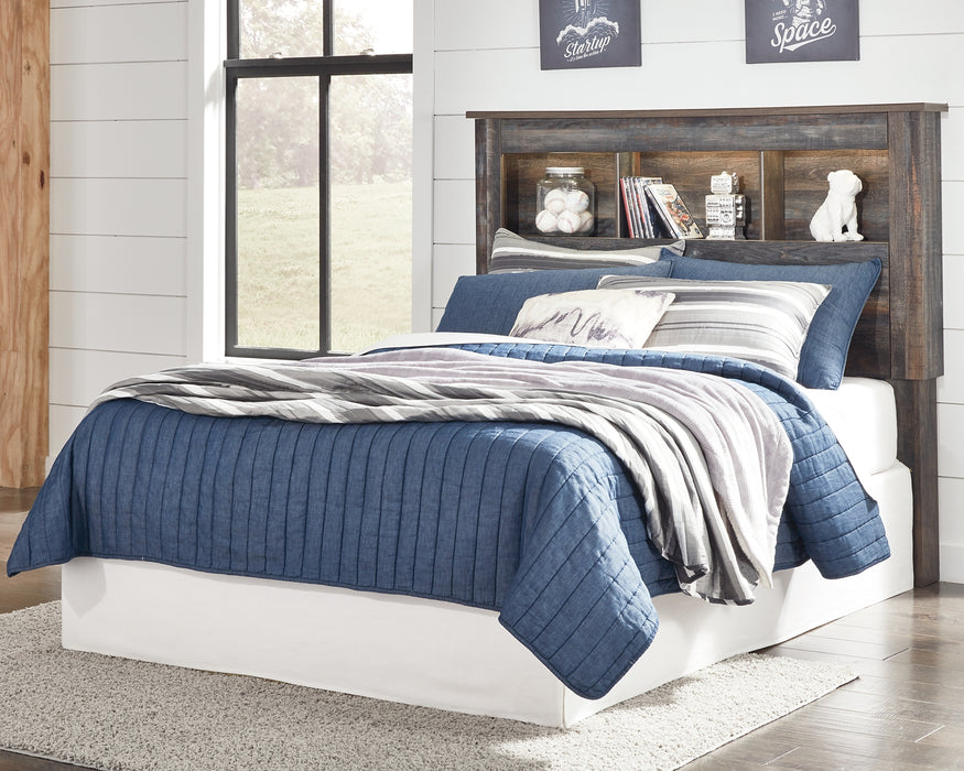 Drystan Full Bookcase Headboard with Mirrored Dresser and 2 Nightstands Factory Furniture Mattress & More - Online or In-Store at our Phillipsburg Location Serving Dayton, Eaton, and Greenville. Shop Now.