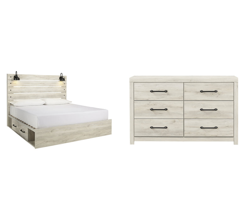 Cambeck Queen Panel Bed with 2 Storage Drawers with Dresser Factory Furniture Mattress & More - Online or In-Store at our Phillipsburg Location Serving Dayton, Eaton, and Greenville. Shop Now.