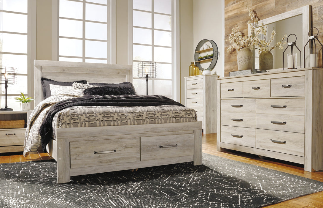 Bellaby Queen Panel Headboard with Mirrored Dresser, Chest and Nightstand Factory Furniture Mattress & More - Online or In-Store at our Phillipsburg Location Serving Dayton, Eaton, and Greenville. Shop Now.