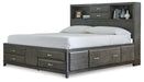 Caitbrook Queen Storage Bed with 8 Storage Drawers with Dresser Factory Furniture Mattress & More - Online or In-Store at our Phillipsburg Location Serving Dayton, Eaton, and Greenville. Shop Now.