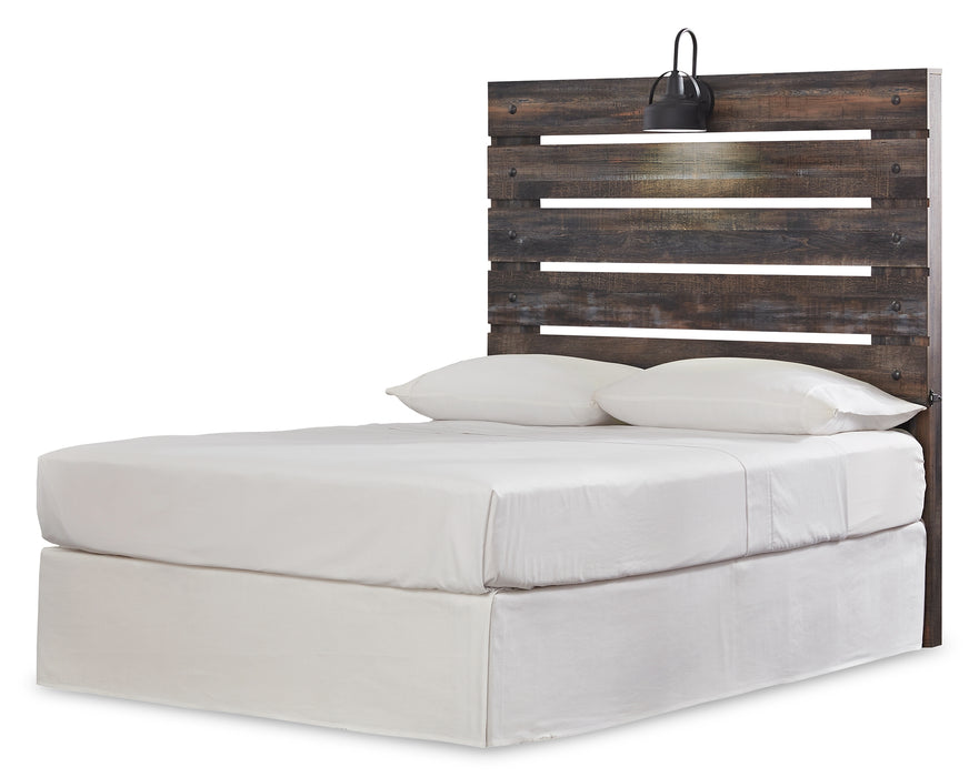 Drystan Full Panel Headboard with Mirrored Dresser and 2 Nightstands Factory Furniture Mattress & More - Online or In-Store at our Phillipsburg Location Serving Dayton, Eaton, and Greenville. Shop Now.