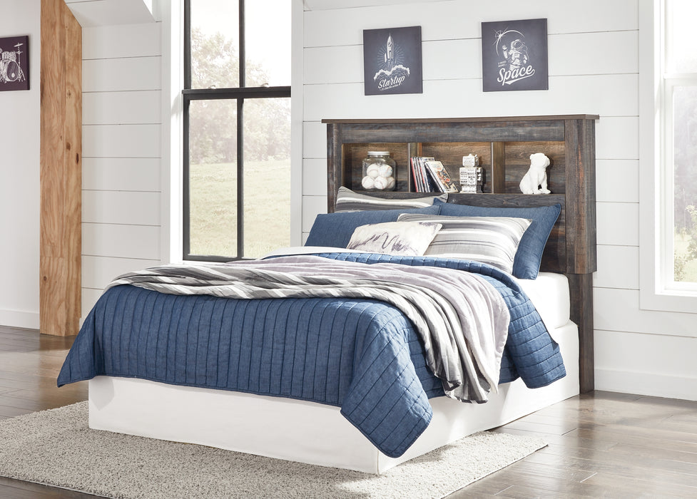 Drystan Full Bookcase Headboard with Mirrored Dresser, Chest and Nightstand Factory Furniture Mattress & More - Online or In-Store at our Phillipsburg Location Serving Dayton, Eaton, and Greenville. Shop Now.