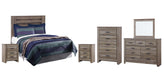 Zelen Full Panel Headboard with Mirrored Dresser, Chest and 2 Nightstands Factory Furniture Mattress & More - Online or In-Store at our Phillipsburg Location Serving Dayton, Eaton, and Greenville. Shop Now.