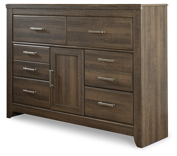 Juararo California King Panel Bed with Dresser Factory Furniture Mattress & More - Online or In-Store at our Phillipsburg Location Serving Dayton, Eaton, and Greenville. Shop Now.