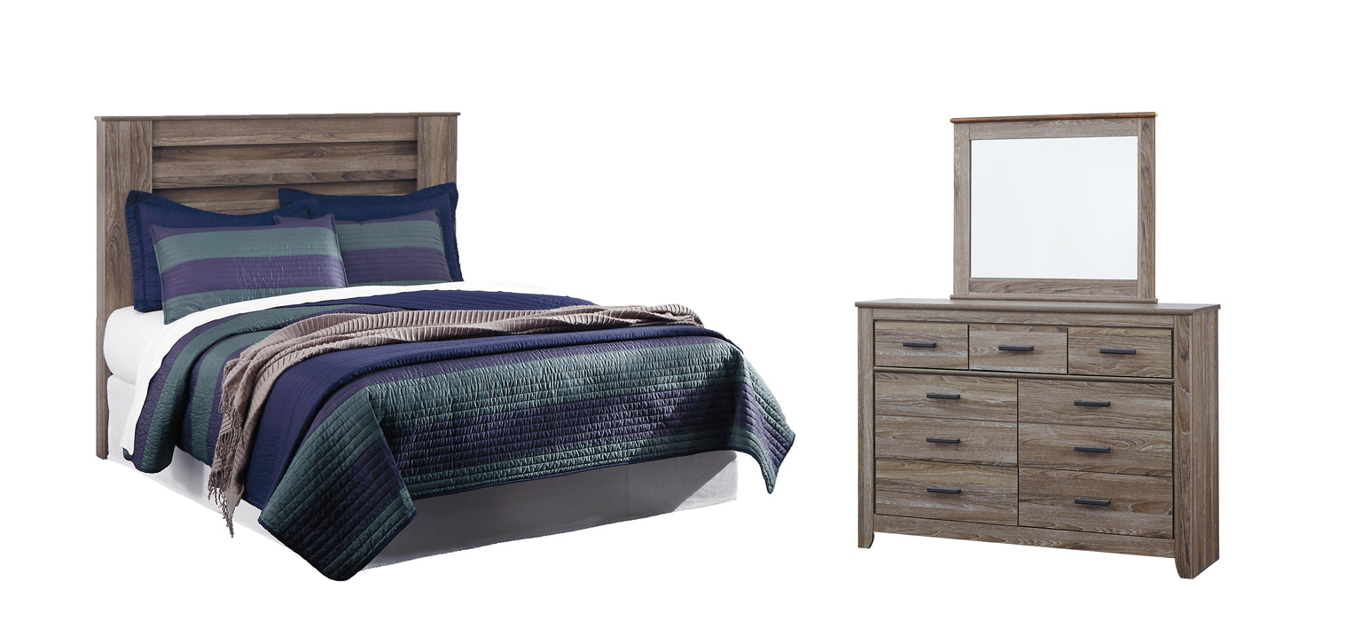 Zelen King/California King Panel Headboard with Mirrored Dresser Factory Furniture Mattress & More - Online or In-Store at our Phillipsburg Location Serving Dayton, Eaton, and Greenville. Shop Now.