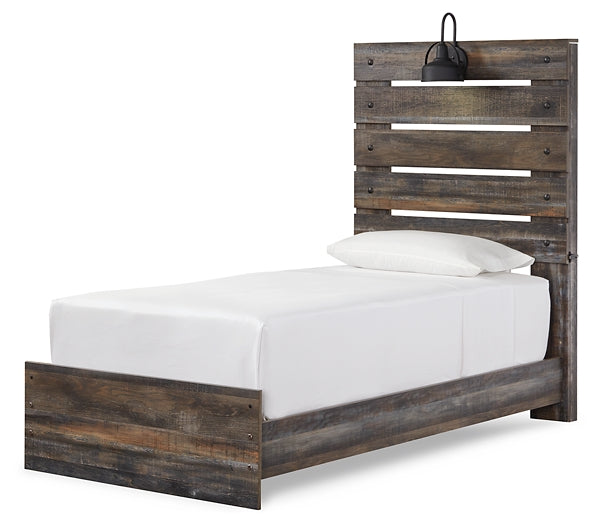 Drystan Twin Panel Bed with Mirrored Dresser, Chest and 2 Nightstands Factory Furniture Mattress & More - Online or In-Store at our Phillipsburg Location Serving Dayton, Eaton, and Greenville. Shop Now.