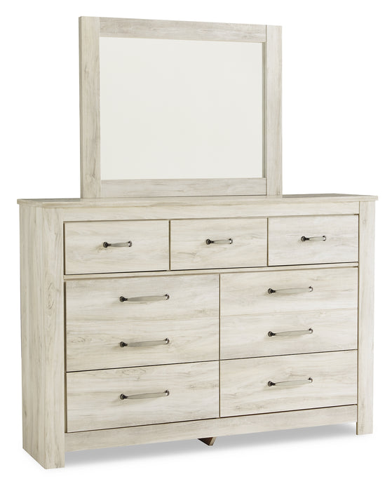 Bellaby Queen Panel Bed with Mirrored Dresser and Chest Factory Furniture Mattress & More - Online or In-Store at our Phillipsburg Location Serving Dayton, Eaton, and Greenville. Shop Now.