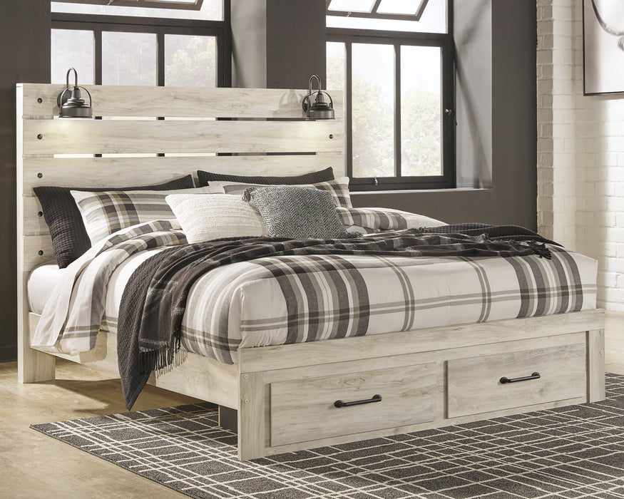 Cambeck Queen Panel Bed with Mirrored Dresser and 2 Nightstands Factory Furniture Mattress & More - Online or In-Store at our Phillipsburg Location Serving Dayton, Eaton, and Greenville. Shop Now.