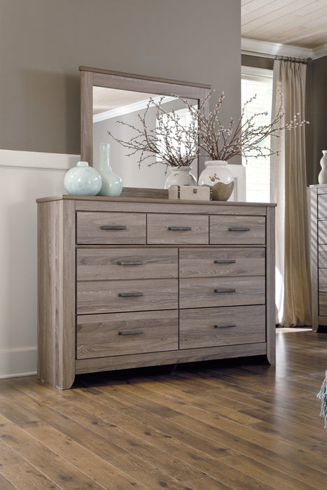 Zelen Queen Panel Bed with Mirrored Dresser and Chest Factory Furniture Mattress & More - Online or In-Store at our Phillipsburg Location Serving Dayton, Eaton, and Greenville. Shop Now.