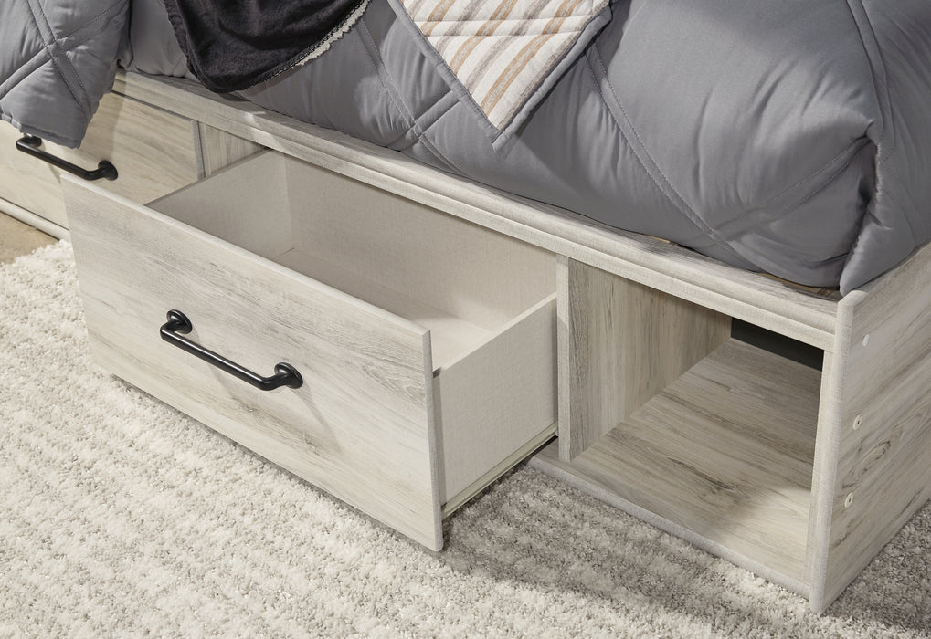 Cambeck Twin Panel Bed with 4 Storage Drawers with Mirrored Dresser Factory Furniture Mattress & More - Online or In-Store at our Phillipsburg Location Serving Dayton, Eaton, and Greenville. Shop Now.