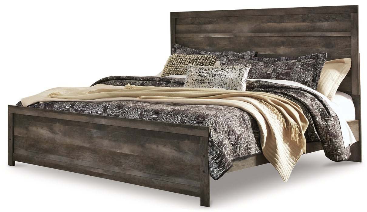 Wynnlow King Panel Bed with Mirrored Dresser Factory Furniture Mattress & More - Online or In-Store at our Phillipsburg Location Serving Dayton, Eaton, and Greenville. Shop Now.