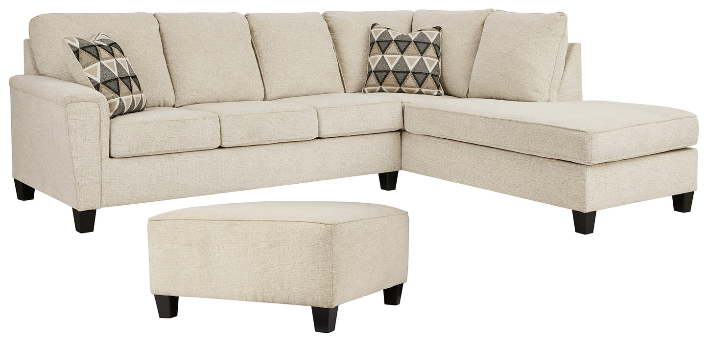 Abinger 2-Piece Sectional with Ottoman Factory Furniture Mattress & More - Online or In-Store at our Phillipsburg Location Serving Dayton, Eaton, and Greenville. Shop Now.