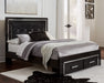 Kaydell Queen Panel Bed with Storage with Mirrored Dresser Factory Furniture Mattress & More - Online or In-Store at our Phillipsburg Location Serving Dayton, Eaton, and Greenville. Shop Now.