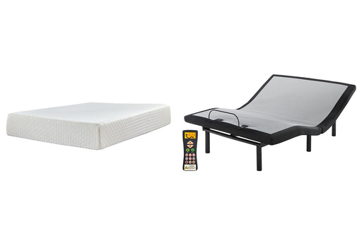 Chime 12 Inch Memory Foam Mattress with Adjustable Base Factory Furniture Mattress & More - Online or In-Store at our Phillipsburg Location Serving Dayton, Eaton, and Greenville. Shop Now.