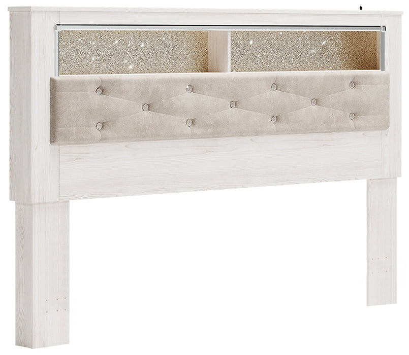 Altyra King Bookcase Headboard with Mirrored Dresser, Chest and 2 Nightstands Factory Furniture Mattress & More - Online or In-Store at our Phillipsburg Location Serving Dayton, Eaton, and Greenville. Shop Now.