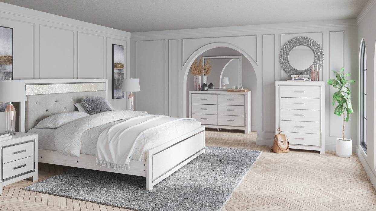 Altyra King Panel Bed with Mirrored Dresser and 2 Nightstands Factory Furniture Mattress & More - Online or In-Store at our Phillipsburg Location Serving Dayton, Eaton, and Greenville. Shop Now.