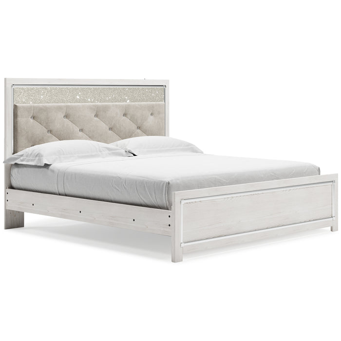 Altyra King Panel Bed with Mirrored Dresser and 2 Nightstands Factory Furniture Mattress & More - Online or In-Store at our Phillipsburg Location Serving Dayton, Eaton, and Greenville. Shop Now.