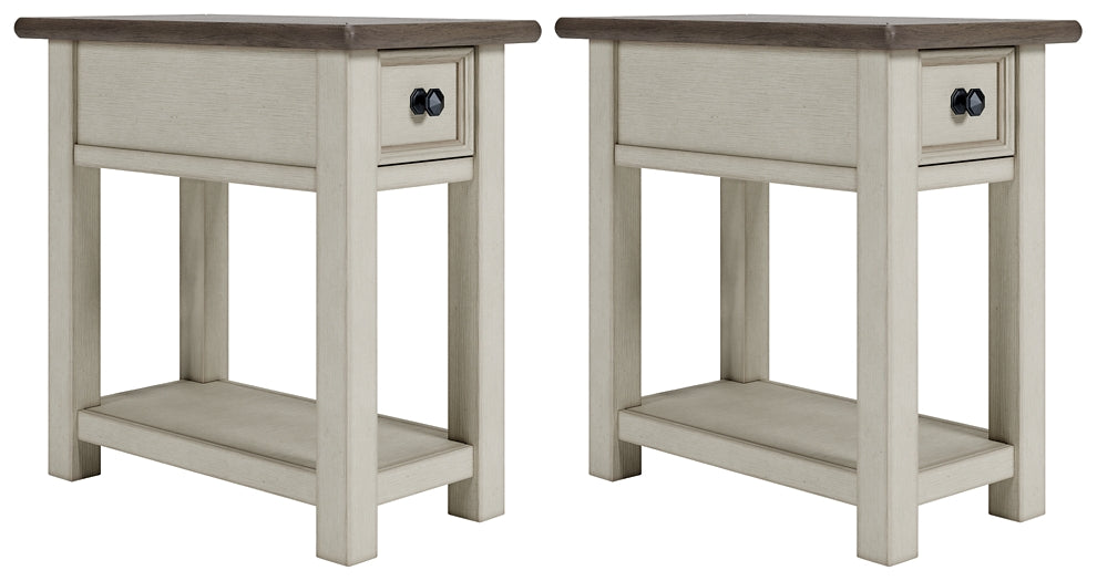 Bolanburg 2 End Tables Factory Furniture Mattress & More - Online or In-Store at our Phillipsburg Location Serving Dayton, Eaton, and Greenville. Shop Now.