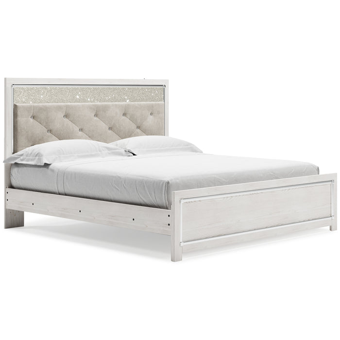 Altyra King Panel Bed with Mirrored Dresser, Chest and Nightstand Factory Furniture Mattress & More - Online or In-Store at our Phillipsburg Location Serving Dayton, Eaton, and Greenville. Shop Now.