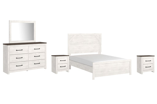 Gerridan Full Panel Bed with Mirrored Dresser and 2 Nightstands Factory Furniture Mattress & More - Online or In-Store at our Phillipsburg Location Serving Dayton, Eaton, and Greenville. Shop Now.