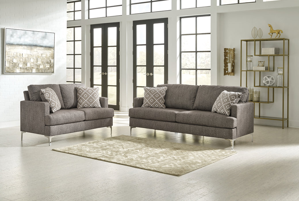 Arcola Sofa and Loveseat Factory Furniture Mattress & More - Online or In-Store at our Phillipsburg Location Serving Dayton, Eaton, and Greenville. Shop Now.