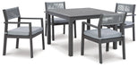 Eden Town Outdoor Dining Table and 4 Chairs Factory Furniture Mattress & More - Online or In-Store at our Phillipsburg Location Serving Dayton, Eaton, and Greenville. Shop Now.