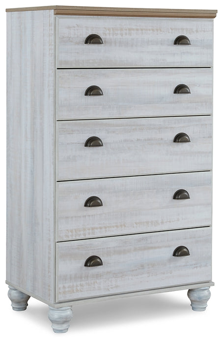 Haven Bay Five Drawer Chest Factory Furniture Mattress & More - Online or In-Store at our Phillipsburg Location Serving Dayton, Eaton, and Greenville. Shop Now.