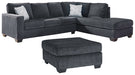 Altari 2-Piece Sleeper Sectional with Ottoman Factory Furniture Mattress & More - Online or In-Store at our Phillipsburg Location Serving Dayton, Eaton, and Greenville. Shop Now.