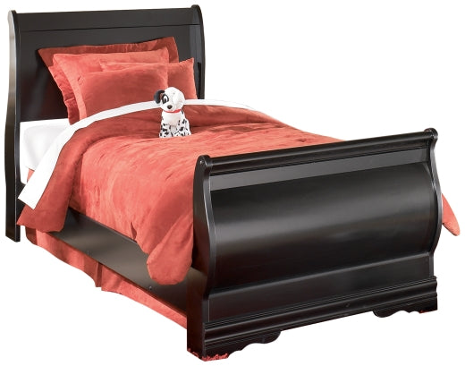 Huey Vineyard Twin Sleigh Bed with Mirrored Dresser Factory Furniture Mattress & More - Online or In-Store at our Phillipsburg Location Serving Dayton, Eaton, and Greenville. Shop Now.