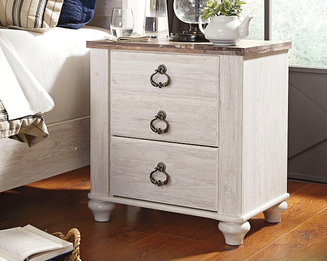 Willowton Twin Panel Bed with Nightstand Factory Furniture Mattress & More - Online or In-Store at our Phillipsburg Location Serving Dayton, Eaton, and Greenville. Shop Now.