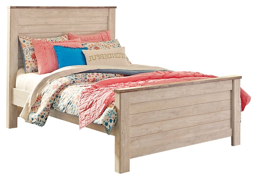 Willowton Twin Panel Bed with Nightstand Factory Furniture Mattress & More - Online or In-Store at our Phillipsburg Location Serving Dayton, Eaton, and Greenville. Shop Now.