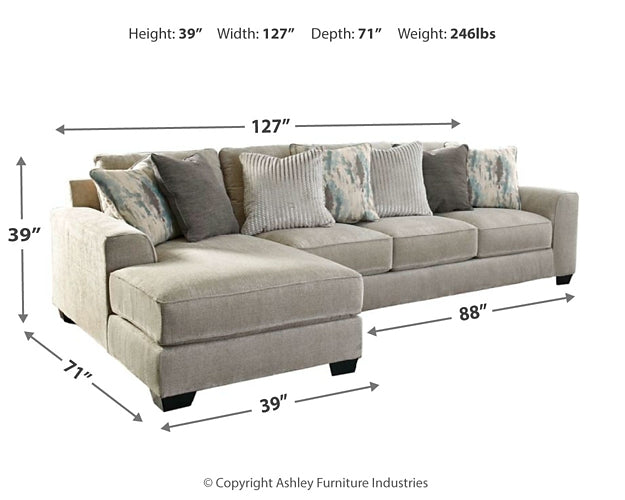 Ardsley 2-Piece Sectional with Ottoman Factory Furniture Mattress & More - Online or In-Store at our Phillipsburg Location Serving Dayton, Eaton, and Greenville. Shop Now.