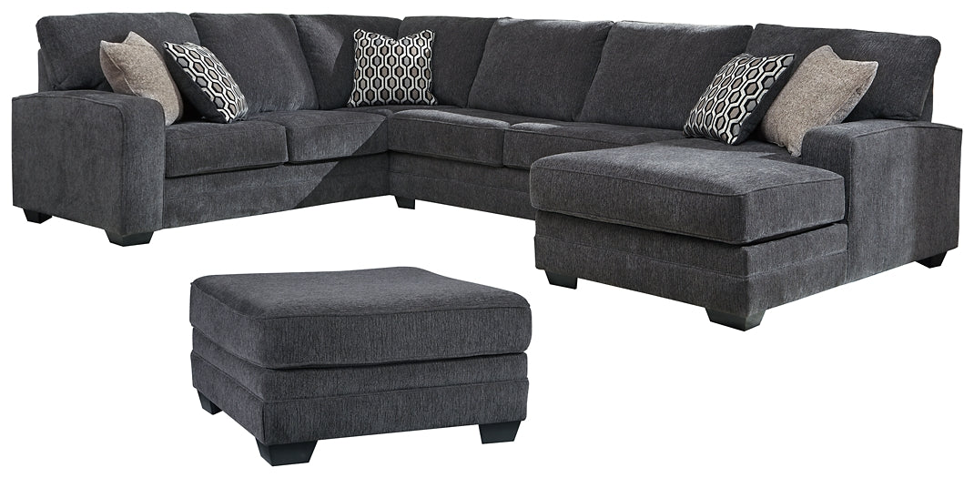 Tracling 3-Piece Sectional with Ottoman Factory Furniture Mattress & More - Online or In-Store at our Phillipsburg Location Serving Dayton, Eaton, and Greenville. Shop Now.