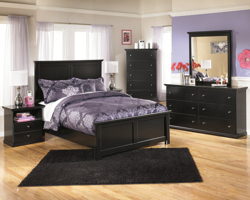 Maribel Full Panel Bed with Mirrored Dresser, Chest and 2 Nightstands Factory Furniture Mattress & More - Online or In-Store at our Phillipsburg Location Serving Dayton, Eaton, and Greenville. Shop Now.