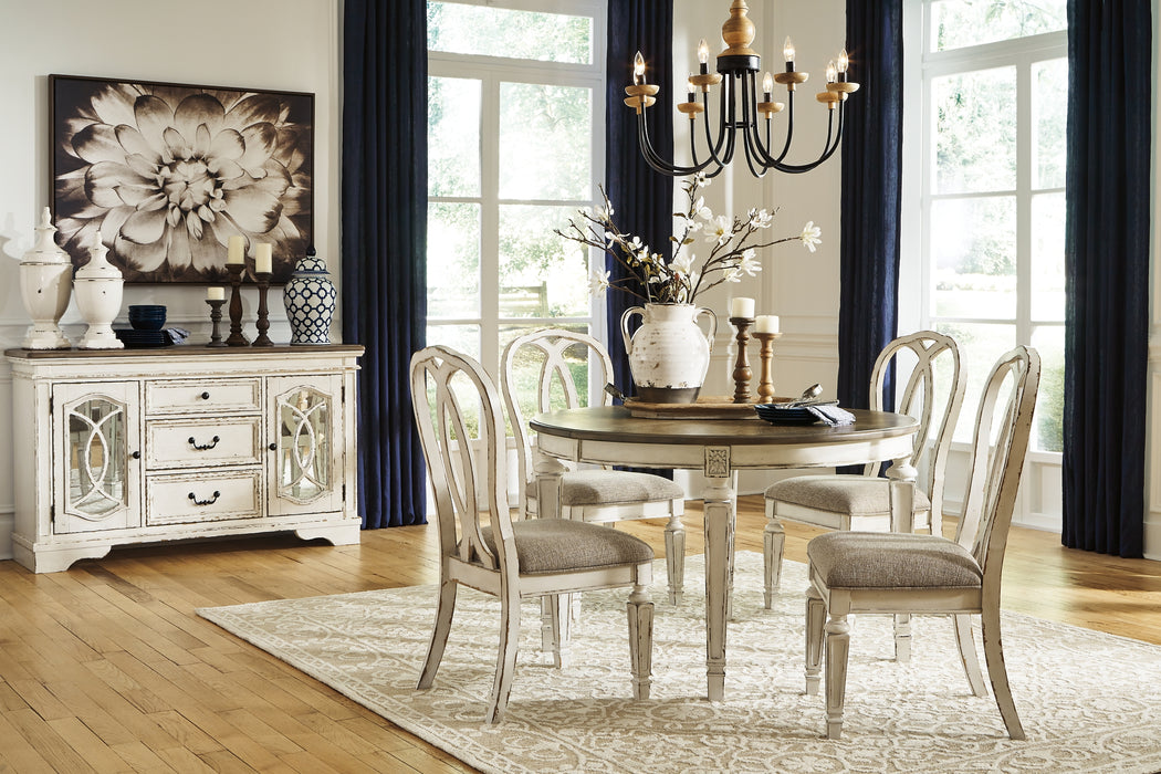 Realyn Dining Table and 4 Chairs Factory Furniture Mattress & More - Online or In-Store at our Phillipsburg Location Serving Dayton, Eaton, and Greenville. Shop Now.