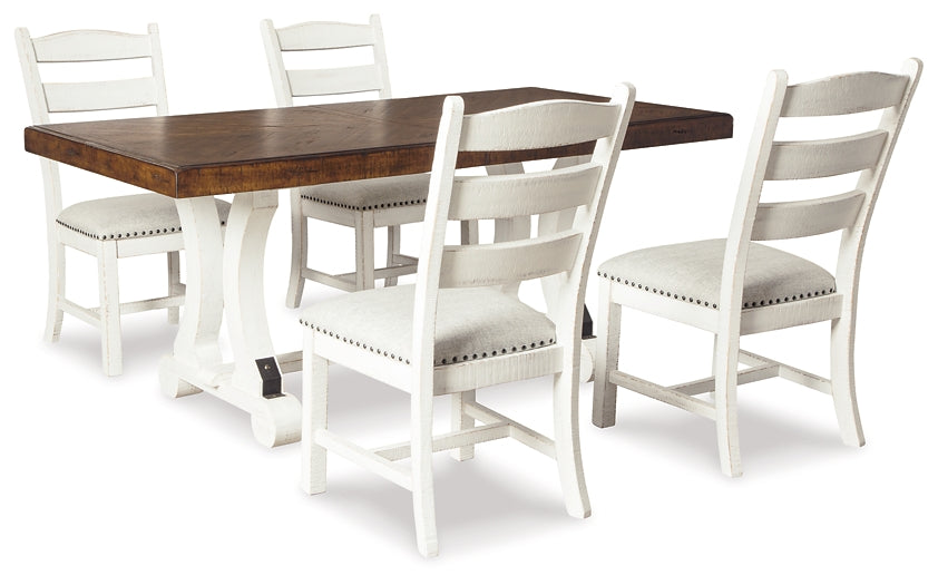 Valebeck Dining Table and 4 Chairs Factory Furniture Mattress & More - Online or In-Store at our Phillipsburg Location Serving Dayton, Eaton, and Greenville. Shop Now.