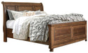 Flynnter King Panel Bed with 2 Storage Drawers with Mirrored Dresser, Chest and Nightstand Factory Furniture Mattress & More - Online or In-Store at our Phillipsburg Location Serving Dayton, Eaton, and Greenville. Shop Now.