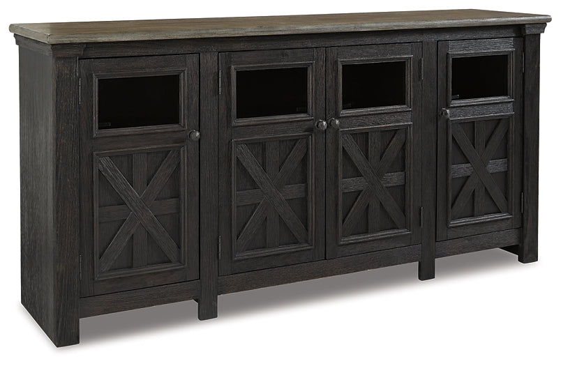 Tyler Creek Extra Large TV Stand Factory Furniture Mattress & More - Online or In-Store at our Phillipsburg Location Serving Dayton, Eaton, and Greenville. Shop Now.