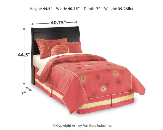 Huey Vineyard Twin Sleigh Headboard with Dresser Factory Furniture Mattress & More - Online or In-Store at our Phillipsburg Location Serving Dayton, Eaton, and Greenville. Shop Now.