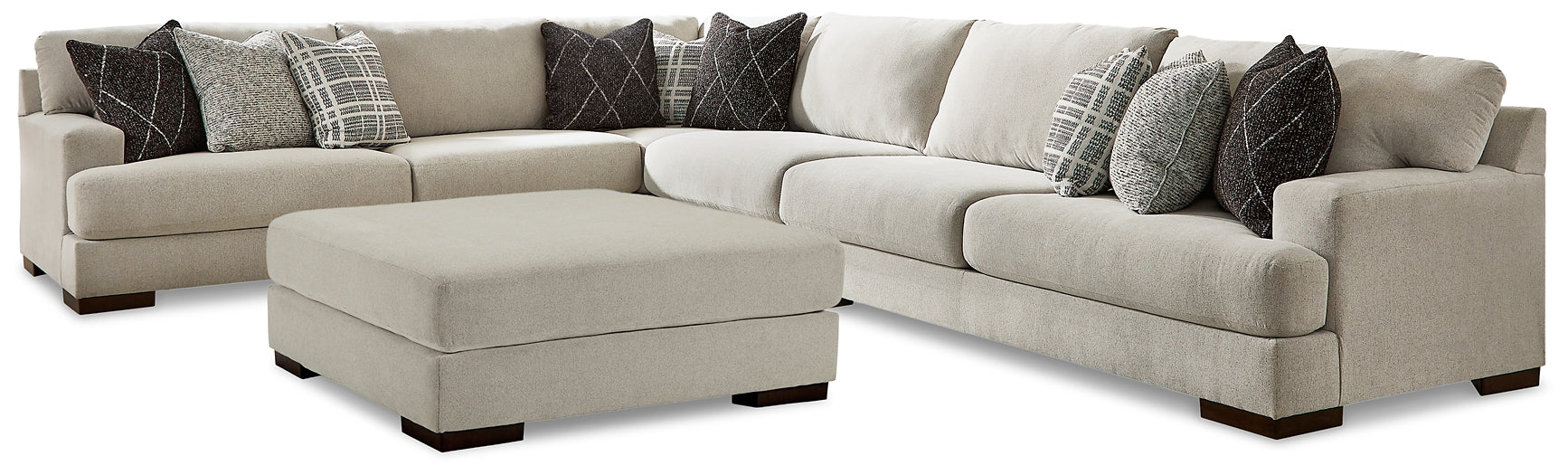 Artsie 4-Piece Sectional with Ottoman Factory Furniture Mattress & More - Online or In-Store at our Phillipsburg Location Serving Dayton, Eaton, and Greenville. Shop Now.