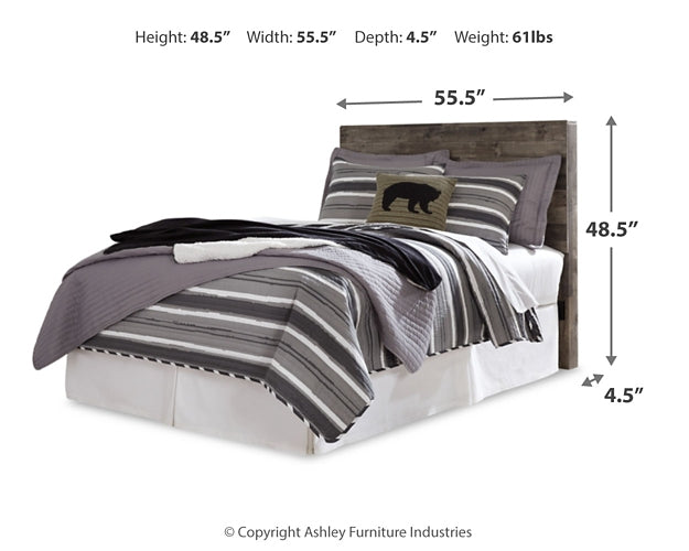 Derekson Full Panel Headboard with Mirrored Dresser and Chest Factory Furniture Mattress & More - Online or In-Store at our Phillipsburg Location Serving Dayton, Eaton, and Greenville. Shop Now.