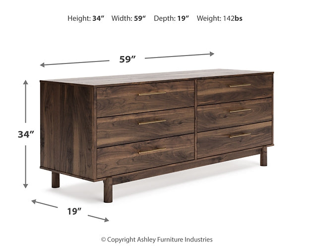 Calverson Six Drawer Dresser Factory Furniture Mattress & More - Online or In-Store at our Phillipsburg Location Serving Dayton, Eaton, and Greenville. Shop Now.