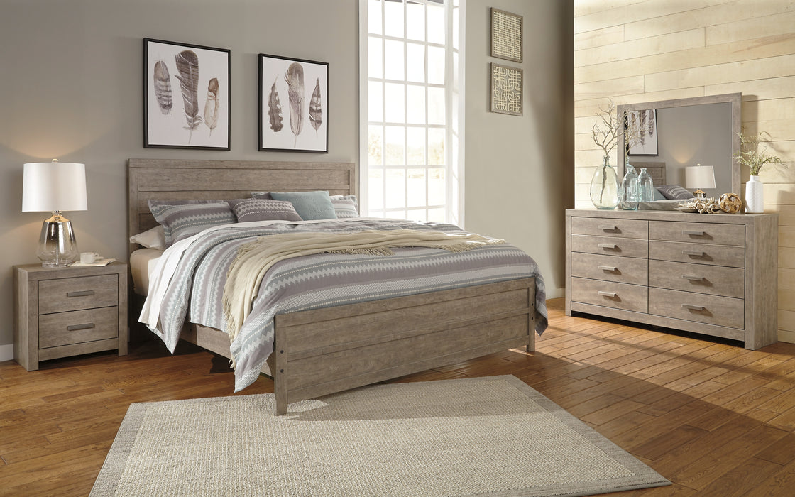 Culverbach King Panel Bed with Mirrored Dresser and 2 Nightstands Factory Furniture Mattress & More - Online or In-Store at our Phillipsburg Location Serving Dayton, Eaton, and Greenville. Shop Now.