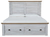 Haven Bay King Panel Storage Bed with Mirrored Dresser and Chest Factory Furniture Mattress & More - Online or In-Store at our Phillipsburg Location Serving Dayton, Eaton, and Greenville. Shop Now.