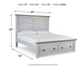 Haven Bay King Panel Storage Bed with Mirrored Dresser Factory Furniture Mattress & More - Online or In-Store at our Phillipsburg Location Serving Dayton, Eaton, and Greenville. Shop Now.