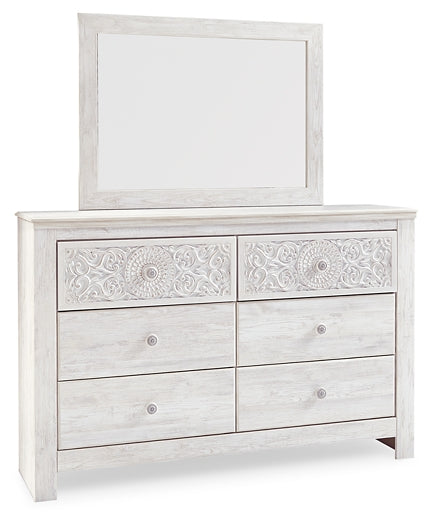 Paxberry Queen Panel Bed with Mirrored Dresser, Chest and 2 Nightstands Factory Furniture Mattress & More - Online or In-Store at our Phillipsburg Location Serving Dayton, Eaton, and Greenville. Shop Now.