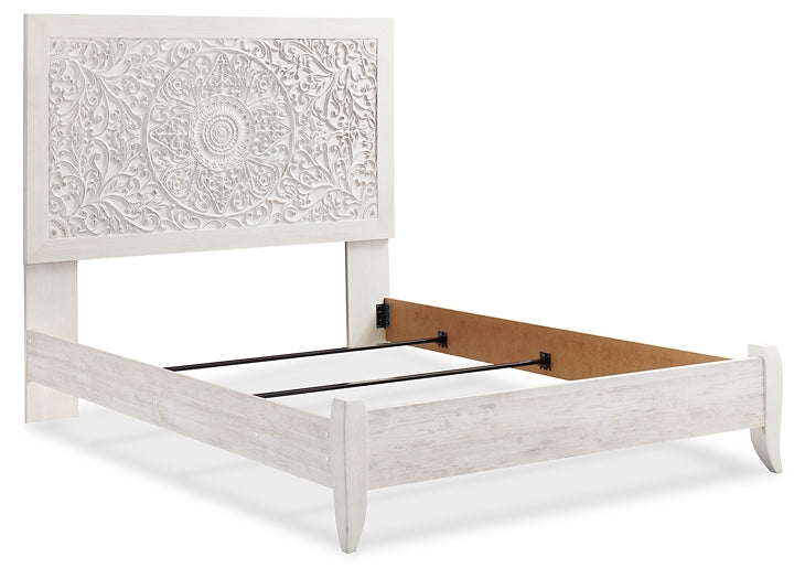 Paxberry Queen Panel Bed with Mirrored Dresser, Chest and 2 Nightstands Factory Furniture Mattress & More - Online or In-Store at our Phillipsburg Location Serving Dayton, Eaton, and Greenville. Shop Now.