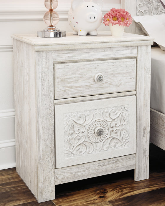 Paxberry Queen Panel Bed with Mirrored Dresser, Chest and 2 Nightstands Factory Furniture Mattress & More - Online or In-Store at our Phillipsburg Location Serving Dayton, Eaton, and Greenville. Shop Now.